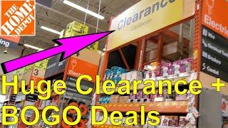 Bogo Deals + Clearance Shopping @ Home Depot