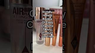 Brutally honest review of all the Charlotte Tilbury products I have ever tried! #charlottetilbury