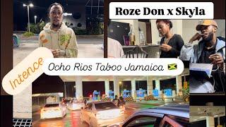 On The Road With "Intence" Going To Ocho Rios Taboo | Roze Don & Bad Skyla Live In Studio