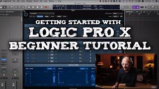 Getting started with LOGIC PRO X | BEGINNER TUTORIAL