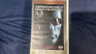 Closing to Terminator 3 Rise of the Machines 2003 VHS