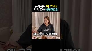 한국에서 딱 하나 적응 안되는 네덜란드인