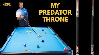 The PREDATOR THRONE CUE - Yes I Love It - (Pool Lessons)