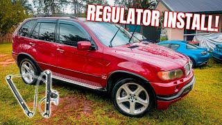 BMW X5 E53 WINDOW REGULATOR INSTALL: I DID IT WRONG