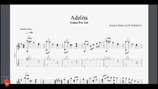 Adelita by Francisco Tárrega - Guitar Pro Tab