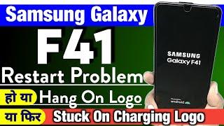 Samsung F41 Stuck On Charging Logo या Restart Problem या फिर Hang On Logo Problem | CPU-RAM Reball