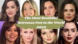 The Most Beautiful Actresses Feet in the World 2024