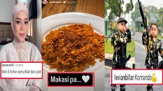 ROMANTIS SPECIAL RIZKY BILLAR MASAKIN LESTI MIE KEREN ABANG L PAKAI BAJU TNI LESLAR MASIH FOLLOW INI