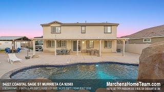 34227 Coastal Sage Street, Murrieta, CA 92563 Realtor's Michael & Anita Marchena Marchena Home Team