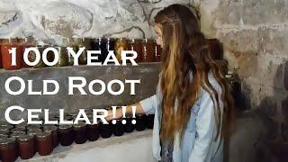 Canning and Preparation: 100 Year Old Root Cellar! | Heartway Farms