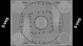 Playback Comparison - VHS / S-VHS / S-VHS ET