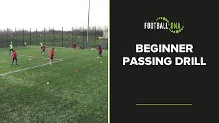 Beginner Passing Drill|  Football DNA