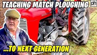 TEACHING MATCH PLOUGHING TO THE NEXT GENERATION #howtoplough