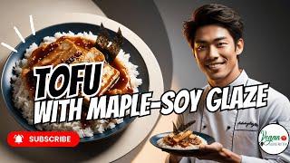 EASY AND DELICIOUS   TOFU WITH MAPLE-SOY GLAZE #tofurecipes #trending #vegan #easyrecipe #friedtofu