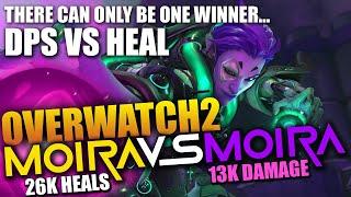 Enemy Moira had DOUBLE my healing, HALF my damage! (DPS Moira vs Healbot Moira @ GM Rank)