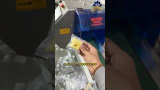 Automatic Flow Wrap Pouch Packing Machine - Superfast Soan Papdi / Chikki Packing #Flowrap #ytshort