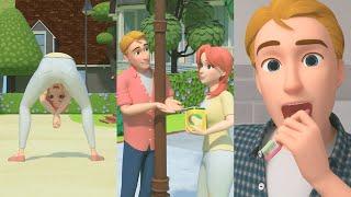 Hold my hand and funny shorts mix - Toica nation