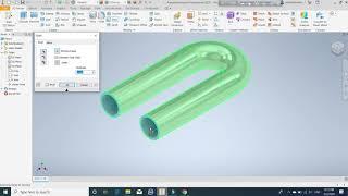 Autodesk Inventor pipe tube 2D and 3D basic works knowledge 2020 Tutorial