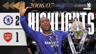 ⏪️ Chelsea 2-1 Arsenal | HIGHLIGHTS REWIND | DROGBA double breaks Gunners' hearts! | LC 06/07