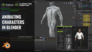 Blender Pipeline #2 - Animating Characters in Blender with iClone - by Markom3D