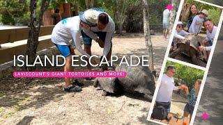 Island Escapade: Laviscount's Giant Tortoises and More!