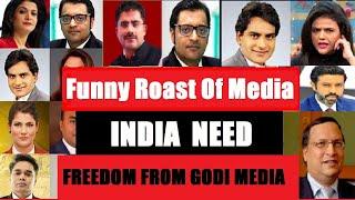 Freedom From Godi media | funny comedy Spoof | Godi media exposed | Peing Pollywood | peeing Human