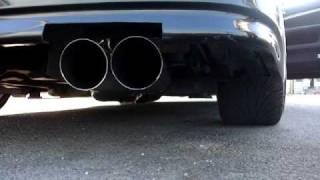 1JZ GTE EXHAUST SOUND DUAL PIPE  JZX110 トヨタマーク2 爆音 直管 デュアルマフラー