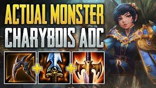 CHARYBDIS IS SO STRONG RIGHT NOW! Charybdis ADC Gameplay (SMITE Conquest)