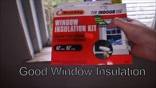 Unboxing and installation of Frost King insulation Kits - 105