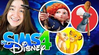 Ich *richte* Haus ein ABER jeder Raum ist anderer DISNEY CHARAKTER!  Die Sims 4 Nesmeralda