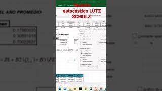 Modelo Estocástico LUTZ SCHOLZ