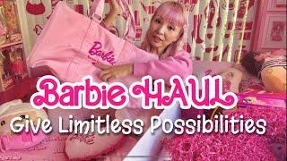 Barbie Give Limitless Possibilities Campaign PROMO BOX HAUL & UNBOX GIFT from MATTEL!