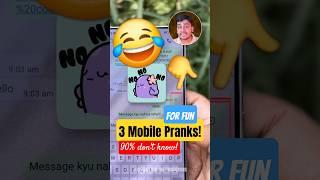 3 Mobile Phone Pranks: अपने Dost को पोपट बनाओ!  (Fun Smartphone Tricks)