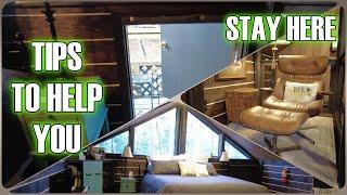 TIPS TO HELP YOU STAY HERE / TREE TOP LOFT / LITTLE RIVER BLUFFS