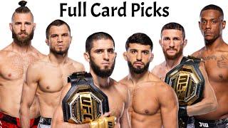 My Full Card Predictions & Breakdown For UFC 311