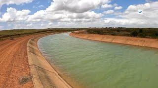 A BELEZA DA TRANSPOSIÇÃO DO RIO SÃO FRANCISCO "MUITA ÁGUA NO CANAL"