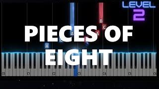 Pieces of Eight - Styx - EASY Piano Tutorial