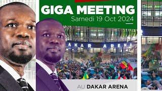 [  DIRECT ]Urgent - Dakar Arena: Sonko lance son meeting pour la collecte de fonds