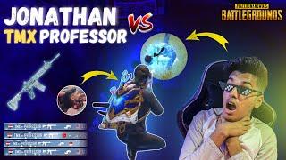 Taking on Jonathan Gaming in a Random Lobby | TMX PROFESSOR | Unbelievable Clutch  #pubgmobile