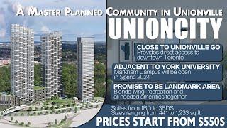 UnionCity -  A Master Planned Community in Unionville｜Downtown Markham｜Benchmark Signature Realty