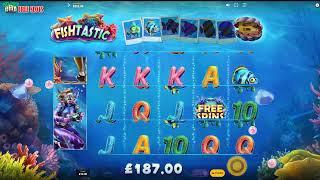 Fishtastic  slot (Red Tiger Gaming) Gameplay and bonus features