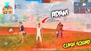 Free Fire Adam Challenge In Kalahari Clash Squad | Duo vs Squad With @P.K.GAMERS | Garena Free Fire