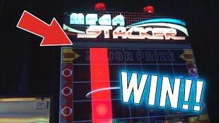 MEGA STACKER MAJOR PRIZE WIN FIRST TRY!!!