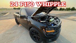 First Start Up and Pulls 2024 F150 Whipple!