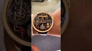 jacob & co oil pump watch so expensive and so hard interior design in watch/price $4'000000000