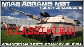 BEST MBT for [SPACE ENGINEERS] - M1A2 ABRAMS TANK + guided Missiles - by Kelevra