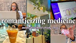 Romanticizing Medical School | Study with Me Medical School Vlog #medicalschool #premed #howtostudy