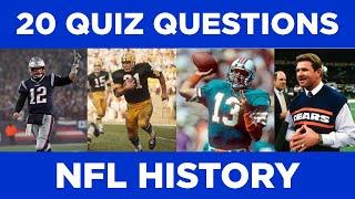 NFL Quiz Questions | NFL Trivia | NFL Questions | Super Bowl Quiz