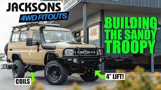 Sandy Taupe troopy build!