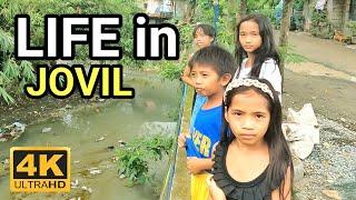 REAL PROVINCE LIFE in SAN ISIDRO | Snake Walk Inside JOVIL Neighborhood Philippines [Relaxing 4K] 